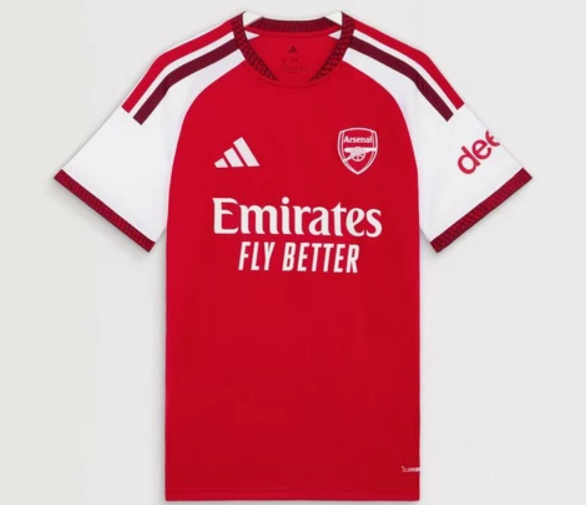 Arsenal Mens 26/27 Match Edition Champions Home Shirt